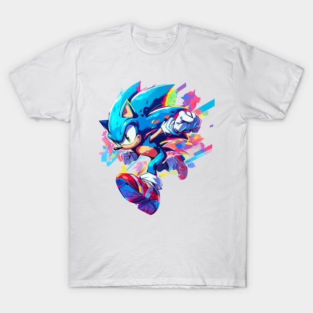 sonic T-Shirt by piratesnow